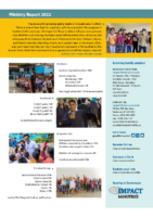 2022 Ministry Report