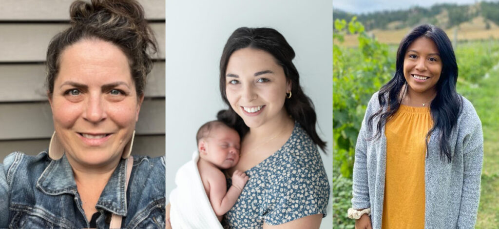 christinakristynruth_WEB Christina, Kristyn & baby Noah, and Ruth